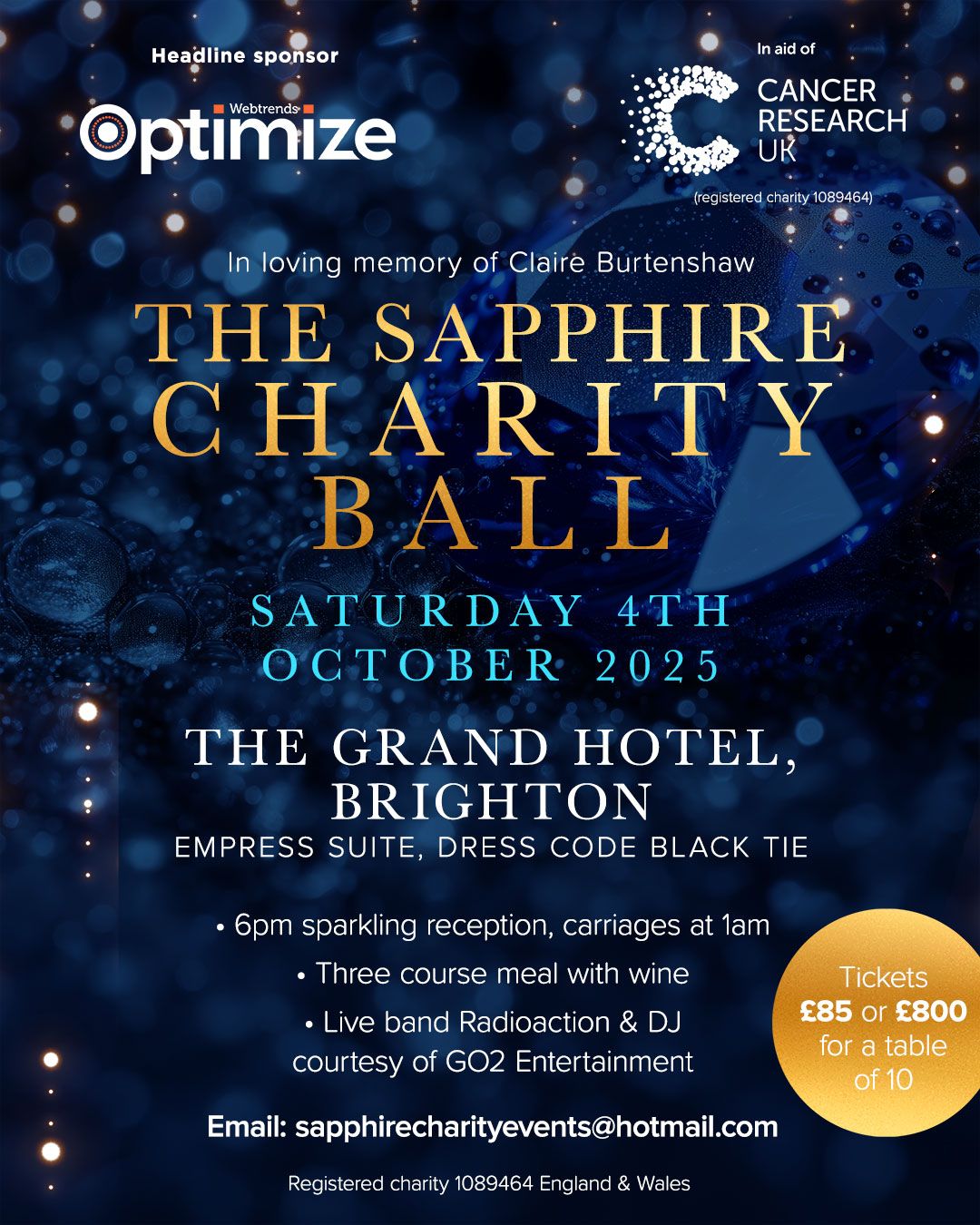 Sapphire Charity Ball 2025
